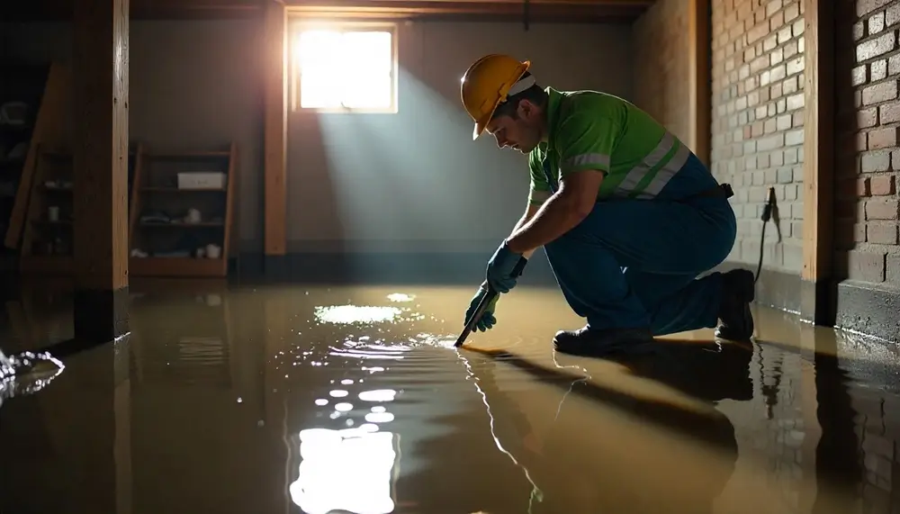 Professional water damage restoration services in Mooseheart, IL